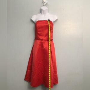 Jessica McClintock Vibrant Red Gown